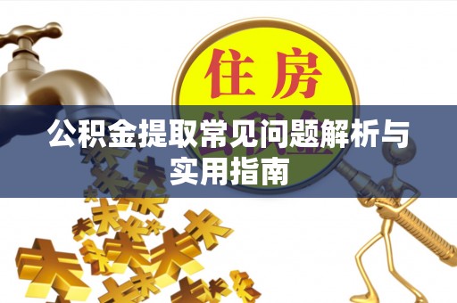 界首公积金提取常见问题解析与实用指南