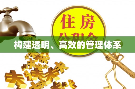 界首构建透明、高效的管理体系