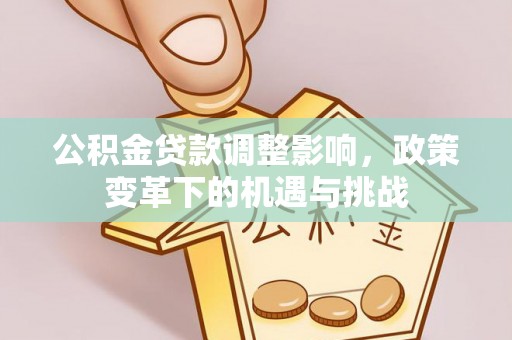 界首公积金贷款调整影响，政策变革下的机遇与挑战