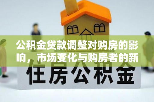 界首公积金贷款调整对购房的影响，市场变化与购房者的新选择