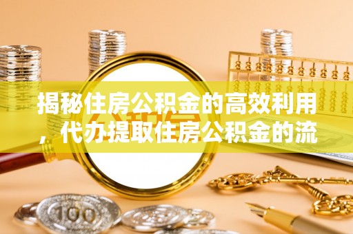 界首揭秘住房公积金的高效利用，代办提取住房公积金的流程与技巧