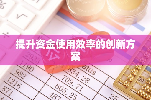界首提升资金使用效率的创新方案
