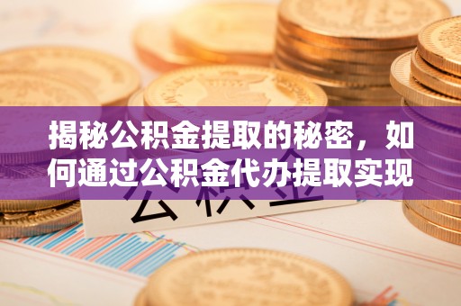 界首揭秘公积金提取的秘密，如何通过公积金代办提取实现财务自由