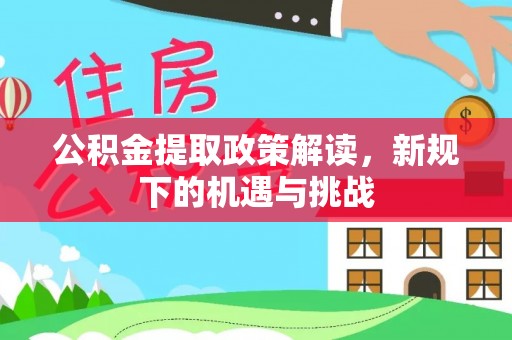 界首公积金提取政策解读，新规下的机遇与挑战