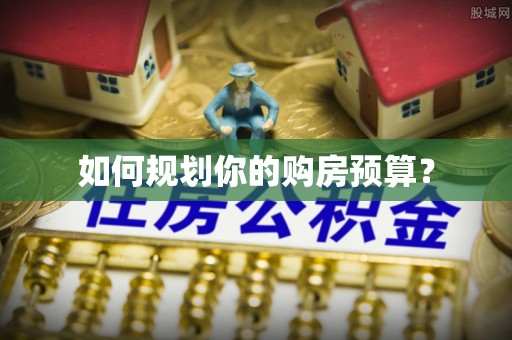 界首如何规划你的购房预算？