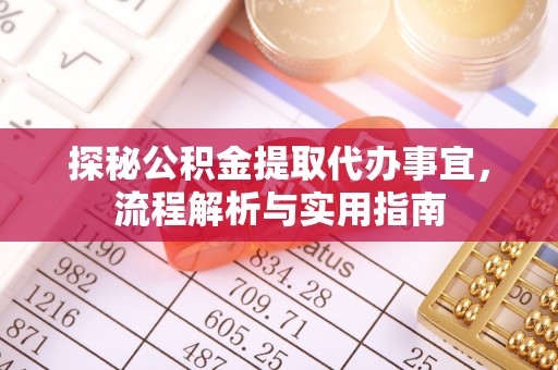 界首探秘公积金提取代办事宜，流程解析与实用指南
