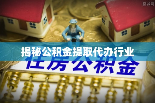 界首揭秘公积金提取代办行业