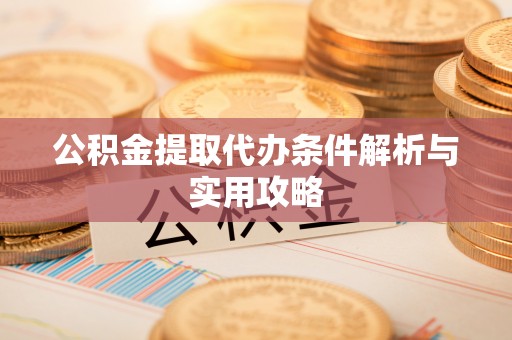 界首公积金提取代办条件解析与实用攻略