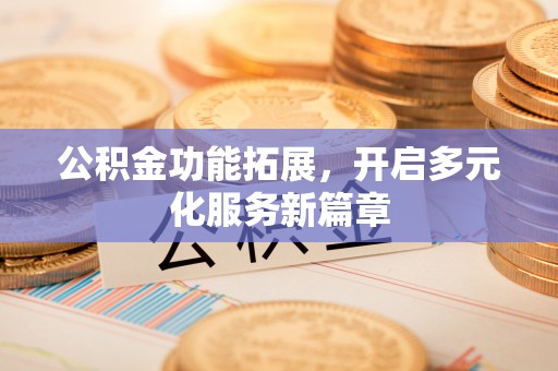 界首公积金功能拓展，开启多元化服务新篇章