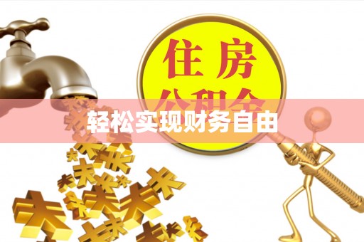界首轻松实现财务自由