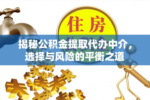 界首揭秘公积金提取代办中介，选择与风险的平衡之道