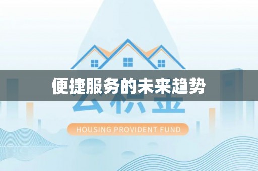 界首便捷服务的未来趋势